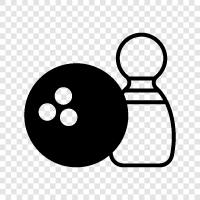 alley, ball, Brunswick, colossus icon svg