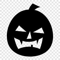 alloween, pumpkin, candle, Jack o Lantern icon svg