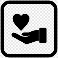 altruism, charity work, charity events, charity donation icon svg