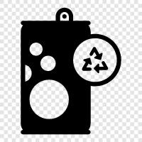 aluminum can, aluminum recycling, aluminum cans, aluminum can recycling icon svg