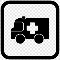 Krankenwagen, medizinische, Notfall, KrankenwagenCrew symbol