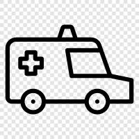 ambulance crew, ambulance service, emergency ambulance, emergency medical services icon svg