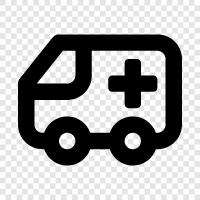 Krankenwagenbesatzung, Krankenwagendienst, Krankenwagentransport, EMS symbol