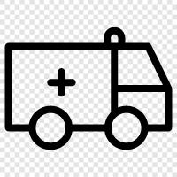 ambulance drivers, medical emergency, emergency medical service, Ambulance icon svg