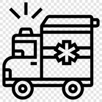 ambulance, hospital, medical, emergency icon svg