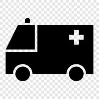 ambulance, ambulance service, emergency ambulance, paramedic ambulance icon svg