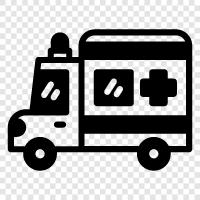 ambulance, medical, medical emergency, ambulance service icon svg