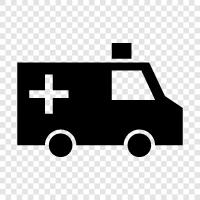 ambulance paramedics, emergency ambulance, medical emergency ambulance, hospital ambulance icon svg