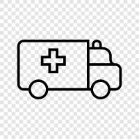 ambulance, ambulance service, medical ambulance, hospital ambulance icon svg