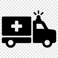 ambulance service, emergency medical services, EMS, paramedic icon svg