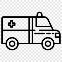 ambulance service, emergency medical service, paramedic, paramedic service icon svg
