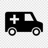 Krankenwagen, Gesundheitsversorgung, EMS, medizinische symbol