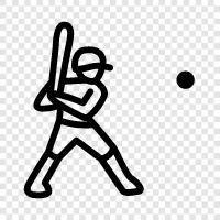 America, baseball bat, baseball game, baseball infield icon svg