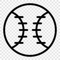 Amerika, Baseballkarten, Baseballspiele, Baseballstadien symbol