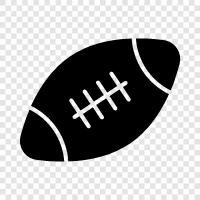 American football, soccer, rugby, Canadian football icon svg