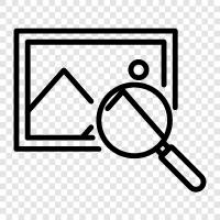 Search Gallery icon svg