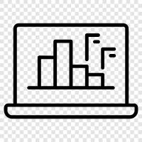 Analysis, Statistics, Charting, Tables icon svg