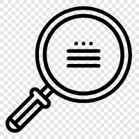 analysis, data, research paper, literature review icon svg