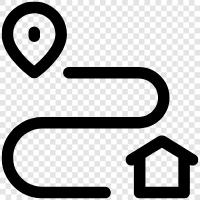 analytics, location, online, web icon svg