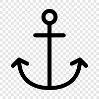 Anchor Chain, Anchor Point, Anchor Web, Anchor Text icon svg