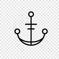 anchor, maritime icon svg