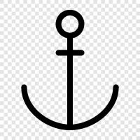 AnchorChain, AnchorLink, AnchorPoint, AnchorText ikon svg