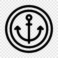 Anchorhold, Anchorholds, Anchoring, Boat Anchor icon svg