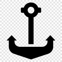 Anchohold, Anchorages, Anchoring, Anchorpoint ikon svg