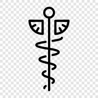 ancient Greece, Hermes, heraldry, caduceus icon svg