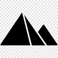 ancient pyramid, most ancient pyramid, Khufu s pyramid, Egyptian py icon svg