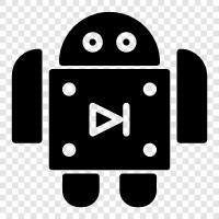 AndroidApp, AndroidMusikPlayer, AndroidStreaming, AndroidMusikStreamingApp symbol