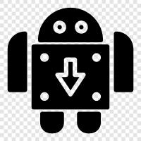 android apps, android games, android software, android updates icon svg