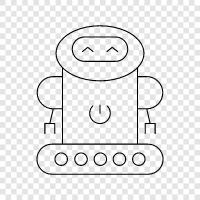 android, robot builder, robot development, robot kit icon svg