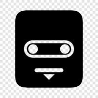 android, AI, machine, automation icon svg