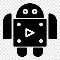 android games, android app, android software, android phone icon svg