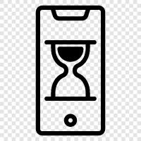 Android Hourglass icon