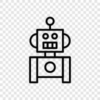 android, app, artificial intelligence, automaton icon svg