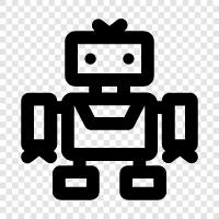 android, robot uygulaması, robot arabası, robot yaratıcısı ikon svg