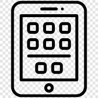 android phone, i phone, apple phone, Samsung phone icon svg