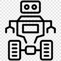 android, Robotik, Industrieroboter, Baxter symbol