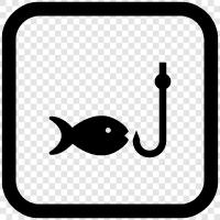 angling, fishing rod, fishing lures, fishing gear icon svg