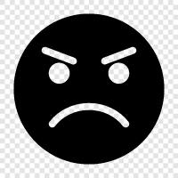 angry, angry expression, angry face picture, angrier icon svg