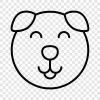 Animal, Breeds, Cute, Loyal icon svg