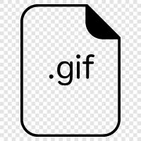 animation, animated gif, online, online gif icon svg