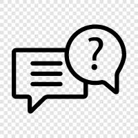 answer, dialogue, conversation, question and answer icon svg