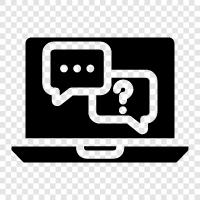 answer, question, question and answer icon svg