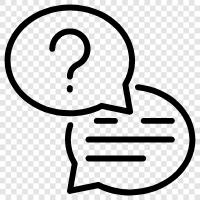 answer, question, question and answer icon svg