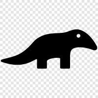 anteater, SIZE, big, big animal icon svg