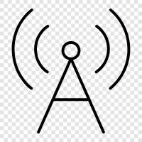 antennas, booster, cell phone, cell phone tower icon svg