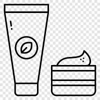 antiaging, moisturizer, skin care, face cream icon svg